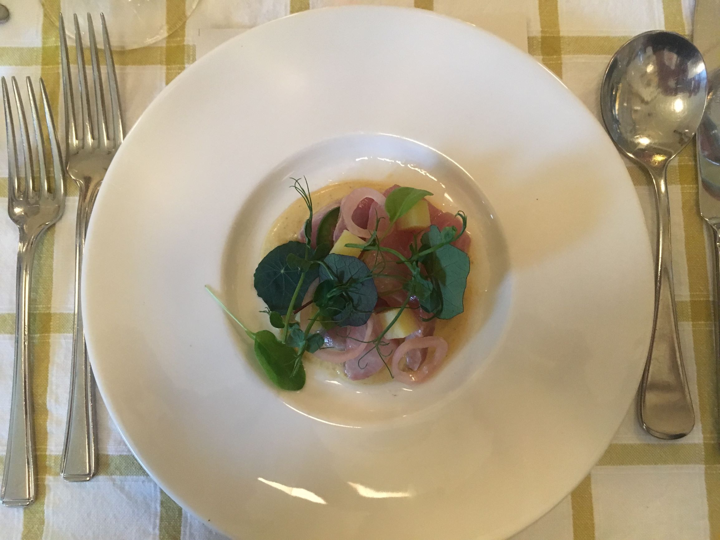 Crudo by Edouardo Jordan at Boulcott St Bistro
